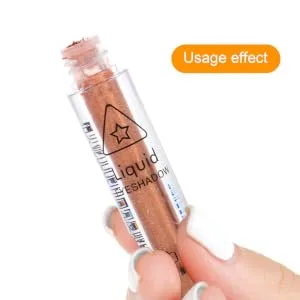 FOYTOKI 2pcs Eye Shadow Pencil Metallic Eyeshadow Waterproof Eyeliner Pencil Glitter Eyeshadow Silver Liquid - product information 6