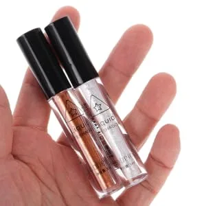 Gogogmee 2pcs Eye Shadow Pencil Matte Eyeshadow Makeup Eyeshadow Waterproof Eyeliner Pen Silver Liquid - product information 2