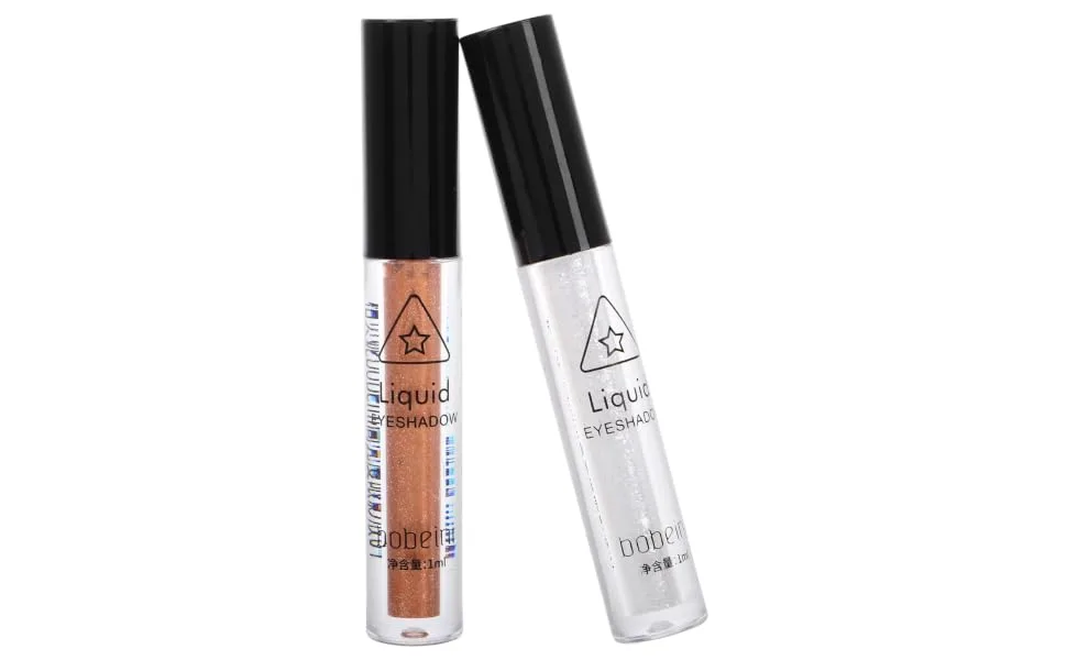 Gogogmee 2pcs Eye Shadow Pencil Matte Eyeshadow Makeup Eyeshadow Waterproof Eyeliner Pen Silver Liquid - product information 3
