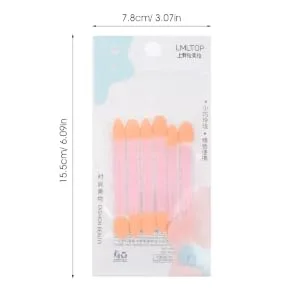 Outanaya 24pcs Eye Shadow Applicator Eyeshadow Makeup Accessories Eyeshadow Blending Brush Eyeshadow Brushes - product information 3