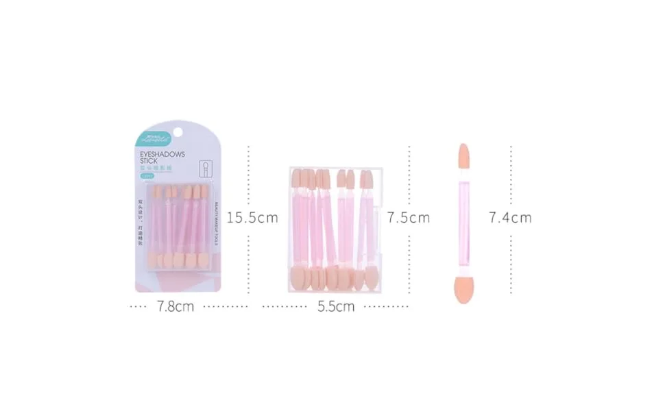 Outanaya 24pcs Eye Shadow Applicator Eyeshadow Makeup Accessories Eyeshadow Blending Brush Eyeshadow Brushes - product information 5