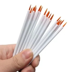 FOYTOKI 200 Pcs Disposable Eyeliner Brush Eyeliner Makeup Makeup Brush Applicator Cosmetic Eye - product information 2