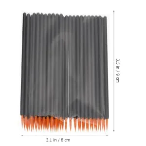 FOYTOKI 200 Pcs Disposable Eyeliner Brush Eyeliner Makeup Makeup Brush Applicator Cosmetic Eye - product information 5