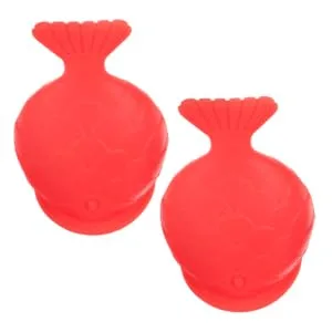 FOYTOKI 2pcs Silicone Fish Lip Filler Lip Plumping Device Lip Beauty Tool Natural Lip Plumper Red - product information 2