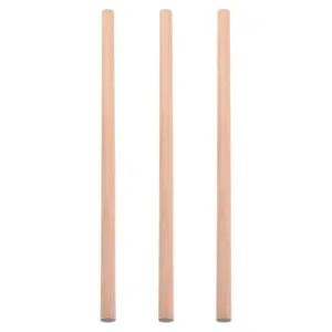 Gogogmee 3pcs Waterproof Eyebrow Pencil Golf Pencils Waterproof Eye Brow Pencil Makeup Brow Pen Wooden Coffee - product information 3