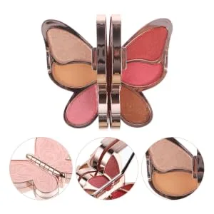 Outanaya 3 Pcs Eyeshadow Palette Matte Eyeshadow Cosmetic Supplies Matte Cream Eyeshadow Makeup Blush Abs - product information 1