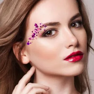 Outanaya 4pcs Set Colorful Eye Shadow Glitter Flakes White Glitter Eyeshadow Festival Glitter Gel Liquid - product information 4