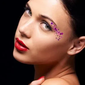 Outanaya 4pcs Set Colorful Eye Shadow Glitter Flakes White Glitter Eyeshadow Festival Glitter Gel Liquid - product information 5