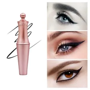 FOYTOKI 4 Pcs Liquid Eyeliner Mascara Makeup Magnetic Eyeliner Highlight Gel Sticky Glow Coloring Pigment - product information 2