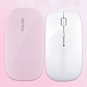 Aokitec Mini UV LED Nail Lamp, Portable Gel Light Mouse Shape Pocket Size Nail Dryer with USB Cable for All Gel Polish(Pink) - product information 2