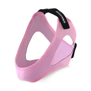 Anti Snoring Devices Chin Strap for CPAP Users and Mouth Breathers - Advanced Solution Stop Snore Sleep Aid for Women and Men (White) - Pink