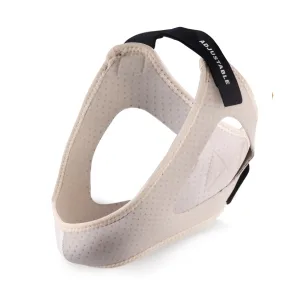 Anti Snoring Chin Strap Double Adjustable Snoring Solution/Sleep Aid for Men and Women, Stopper Chin Straps for Snoring Sleeping Mouth Breathers (Black) - Beige