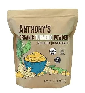 Anthony's Organic Turmeric Root Powder, 2 lb, Curcumin Powder, Gluten Free & Non GMO - product information 2