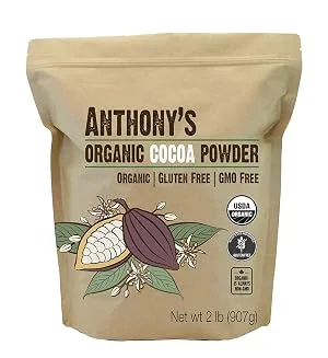 Anthony's Organic Cocoa Powder, 2 lb, Gluten Free, Non GMO 2 Pound (Pack of 1) Cocoa Powder - product information 2