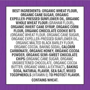 Annie's Organic Friends Bunny Graham Snacks, Chocolate Chip, Chocolate & Honey, 11.25 oz. Box - product information 3