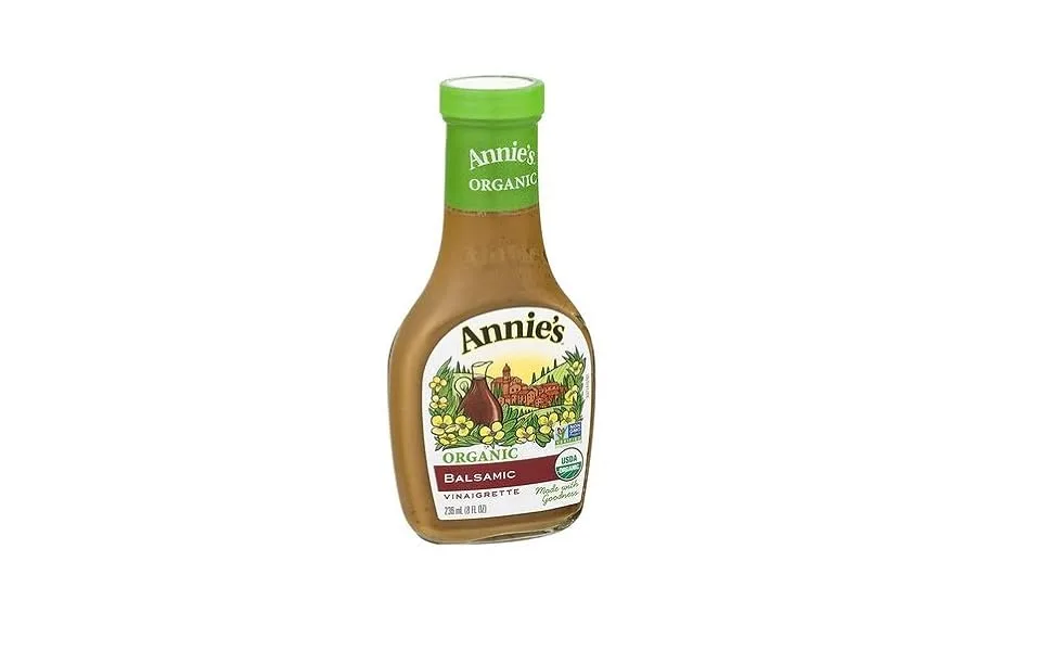 Annie's Balsamic Vinaigrette Salad Dressing, Non-GMO, 8 fl oz - product information 1