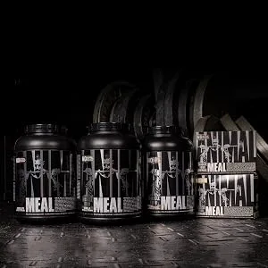 Animal Meal - All Natural High Calorie Meal Shake - Egg Whites, Beef Protein, Pea Protein, Vanilla Vanilla 5.3 Pound (Pack of 1) - meal