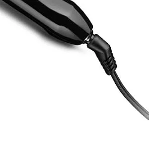 Andis 38330 Professional Heat Ceramic Press Comb for Hair, Straightener - Dual Voltage - 20 Adjustable Heat-Settings, 30 Min Auto Shut-off, Black - swivel cord