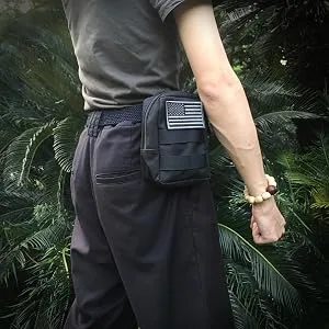 AMYIPO MOLLE Pouch Multi-Purpose Compact Tactical Waist Bags Small Utility Pouch Black Small Pouch -1 - product information 4