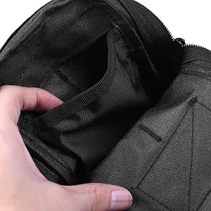 AMYIPO MOLLE Pouch Multi-Purpose Compact Tactical Waist Bags Small Utility Pouch Black Small Pouch -1 - product information 5