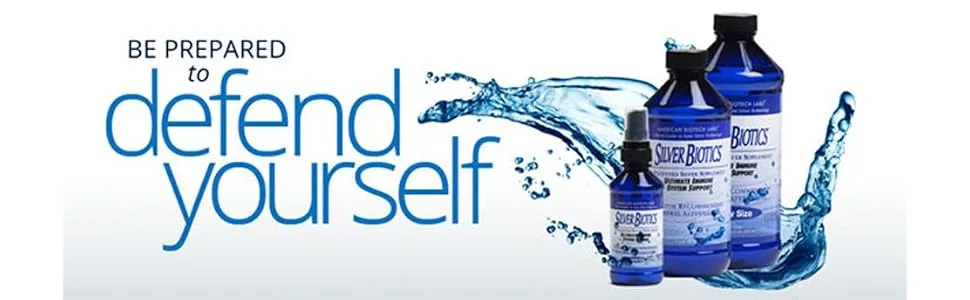 American Biotech Labs - Silver Biotics - Daily Colloidal Immune Support Supplement With Silversol Technology - 4 Fl. Oz. Liquid Spray Colloidal Silver Liquid - product information 4