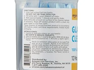 AmazonCommercial Dissolvable Glass Cleaner Refill Vial - 12 Pacs 12 Refills - product information 3