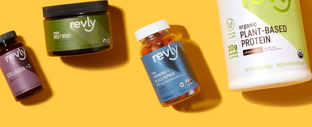 Amazon Brand - Revly Quercetin + Bromelain, 500 mg Quercetin with 150 mg Bromelain, 50 Capsules, Vegan - Revly vitamins & supplements