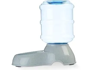 Amazon Basics Gravity Pet Food Feeder and Water Dispensers Waterer Small - Amazon Basics