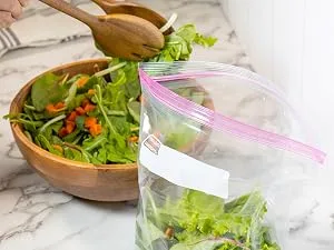 Amazon Basics Gallon Food Storage Bags, 120 Count - product information 2