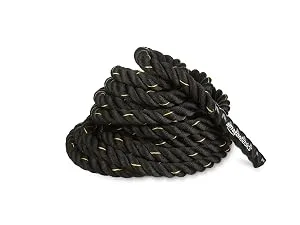 Amazon Basics Battle Exercise Training Rope - 30/40/50 Foot Lengths, 1.5/2 Inch Widths 344 x 1.5 inch Battle Rope - Amazon Basics