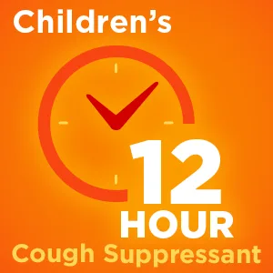 Amazon Basic Care Children's Cough Suppressant DM Cough Medicine for Kids, 5 Fluid Ounces Grape 5 Fl Oz (Pack of 1) - schildren