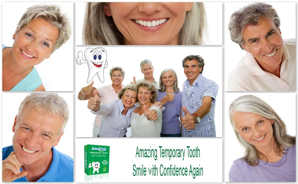 Amazing Temporary Tooth Replacement Kit Temp Dental Repair - product information 3