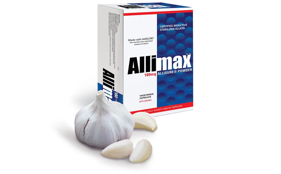 ALLIMAX Stabilized Allicin, 180 CT - Allimax with Allicin