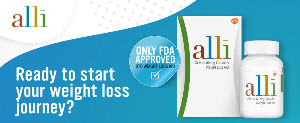 alli Diet Weight Loss Supplement Pills Non prescription weight loss aid 60 count(Pack of 1) - B078ZMSLSX