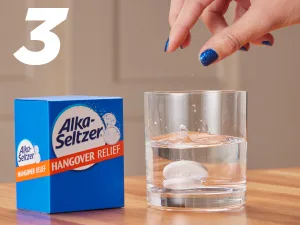 Alka-Seltzer Hangover Relief Effervescent Tablets Formulated for Fast Relief of Headaches, Body Aches and Mental Fatigue, 60CT (20ct x 3) Bundle - Hangover Recovery