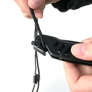 ALBATROSS EDC Cool Sharp Tactical Folding Pocket Knife,SpeedSafe Spring Assisted Opening Knifes with Liner Lock,Pocketclip,Glass Breaker,Seatbelt Cutter Black - product information 6