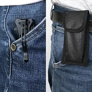 ALBATROSS EDC Cool Sharp Tactical Folding Pocket Knife,SpeedSafe Spring Assisted Opening Knifes with Liner Lock,Pocketclip,Glass Breaker,Seatbelt Cutter Black - product information 7