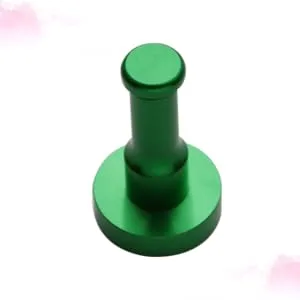 VILLFUL Wall Hanger Wall Mount Hooks Towel Hook Aluminum Wall Hook Hanger Metal Robe Hook Clothes Hook Coat M Green - product information 3