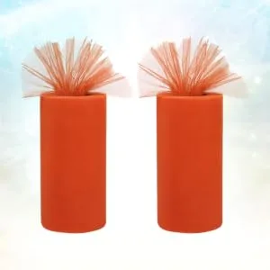 Anneome 2 Rolls Ornament Party Craft Decoration Net Wedding United States - product information 5