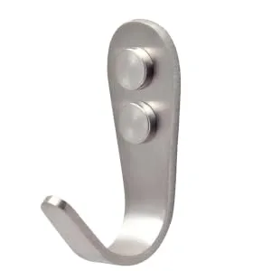 VILLFUL Coat Hooks Door Hanger Towel Hook Wall Mounted Clothes Hanger Clothes Hook Wall-Mounted 6.80X2.50X1.10CM As Shown - product information 1
