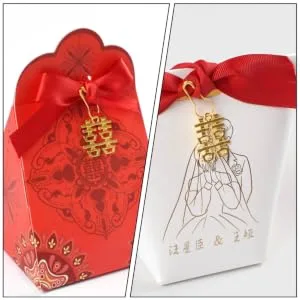 Anneome 50 Sets Wedding Decoration Lockets An Fittings Retro Wedding Party Decor Wedding Supplies Grace - product information 1