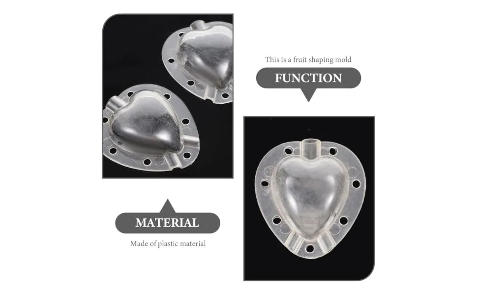 FUNOMOCYA 4pcs Strawberry Mold Small Fragrant Pear Modeling Melon - product information 5