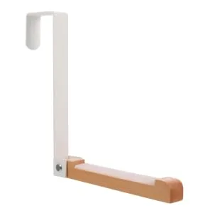 BUGUUYO Door Hook Coat Hangers Hat Hooks Towel Rack Cement Over The Door Hanger Wall Hanging Back Door 17.5X16CM White - product information 1