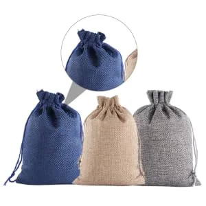BCOATH 1 Set Christmas Bag Candy Bags Drawstring Bags Candy Storage Pouches Pocket Calendar 14X10X1cm Assorted Color 01 - product information 3