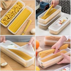 Plastic Containers 1pc box Fruit Food Lid with Refrigerator Kitchen Household Sealing re-usable - product information 2