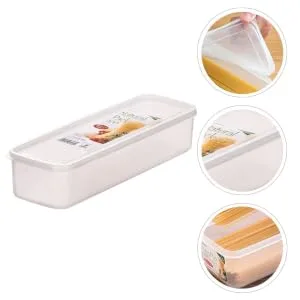 Plastic Containers 1pc box Fruit Food Lid with Refrigerator Kitchen Household Sealing re-usable - product information 3