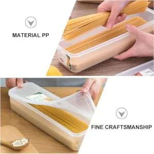 Plastic Containers 1pc box Fruit Food Lid with Refrigerator Kitchen Household Sealing re-usable - product information 4