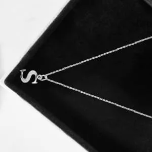 COLLBATH Initial Letter Necklace A Necklace Letter Necklace for Women Letter s Necklaces Accessories Lovers - product information 2