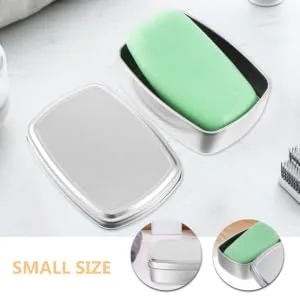 BUGUUYO 5pcs Box Balm Box Candy Jar Empty Cans Candy Case Aluminum Soap Boxes Metal Case Portable Candy Box - product information 6
