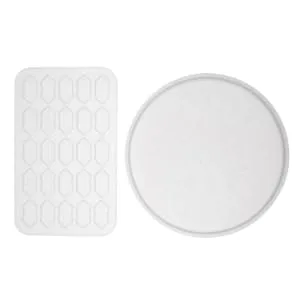 KONTONTY Runes Letter 2pcs Divination Silicone Mold Silicone Molds Silicone Art Supplies Rune Silicone Mold Runes Epoxy - product information 2